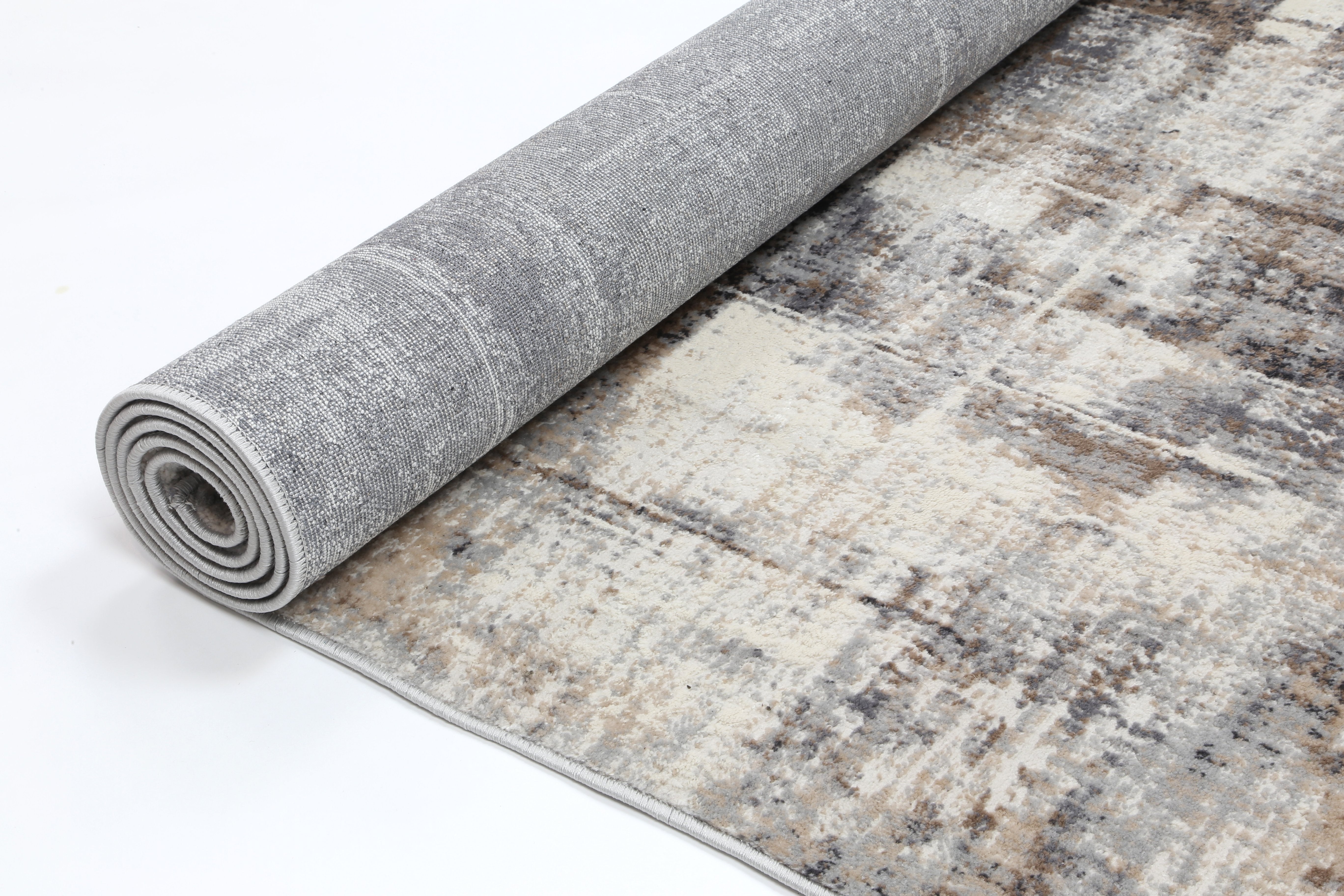 Beige Grey Modern Rug