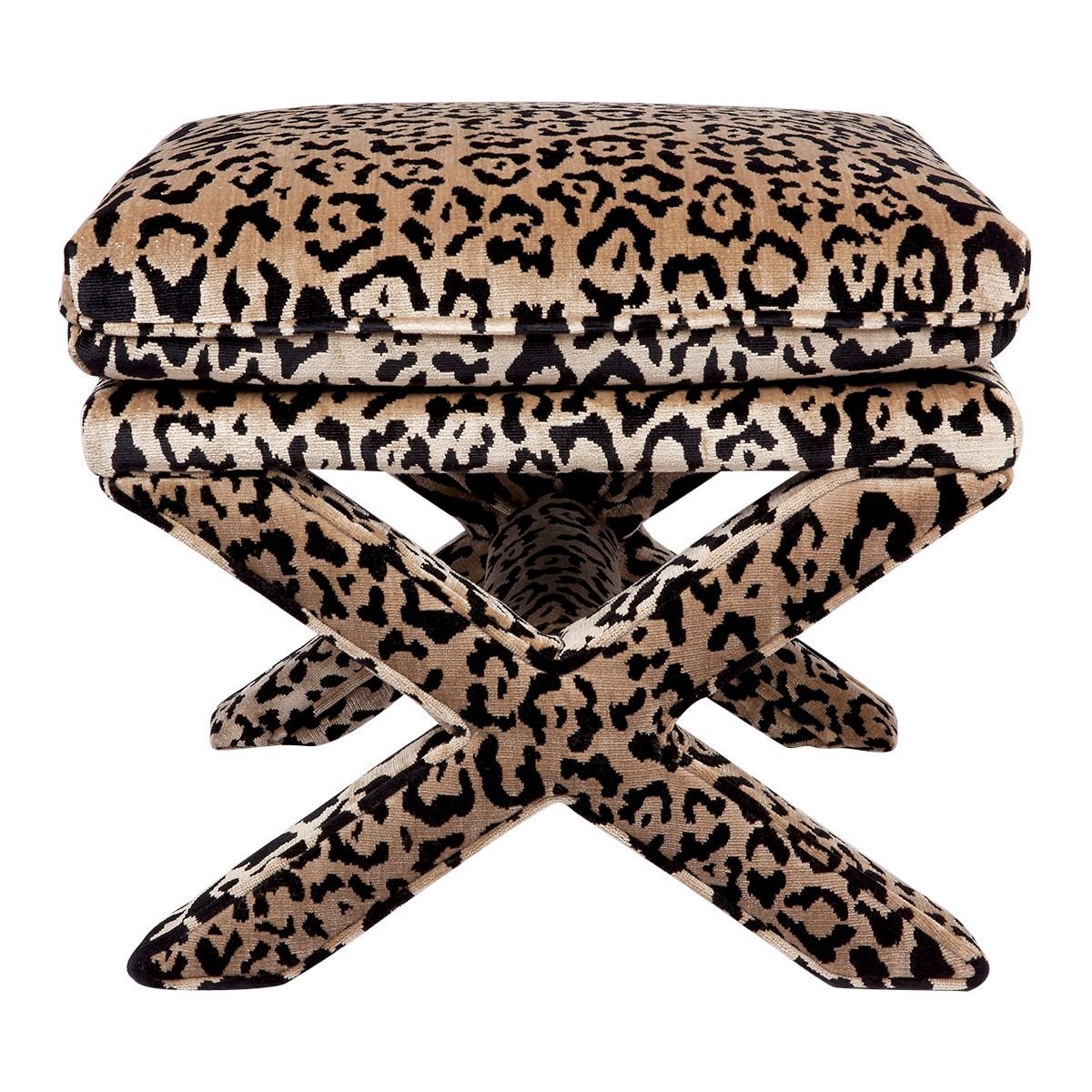 Stool - Linen Ottoman