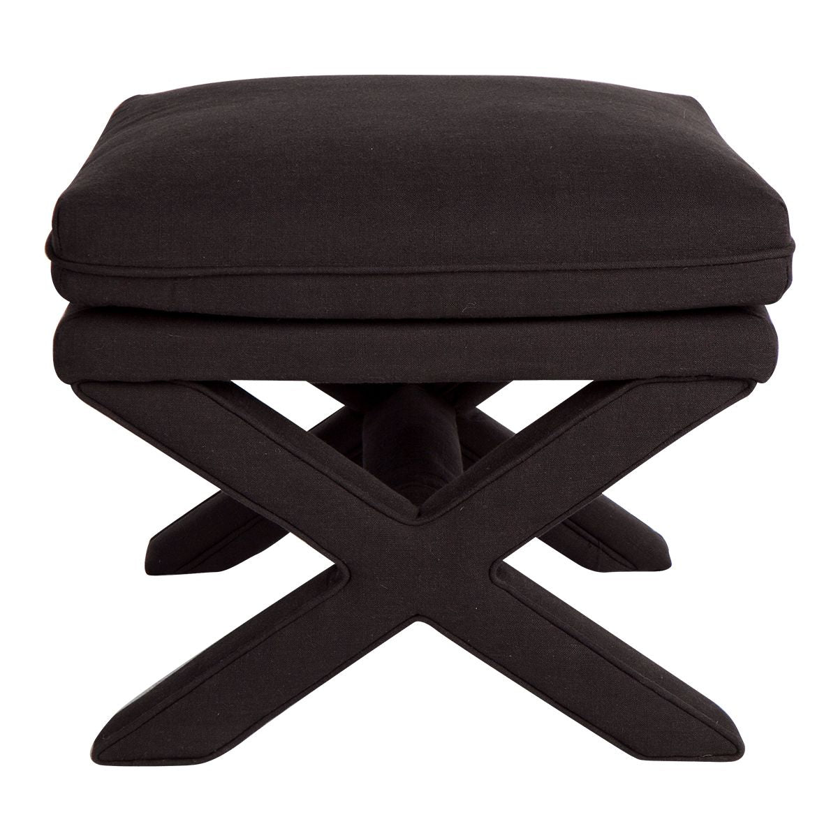 Stool - Linen Ottoman