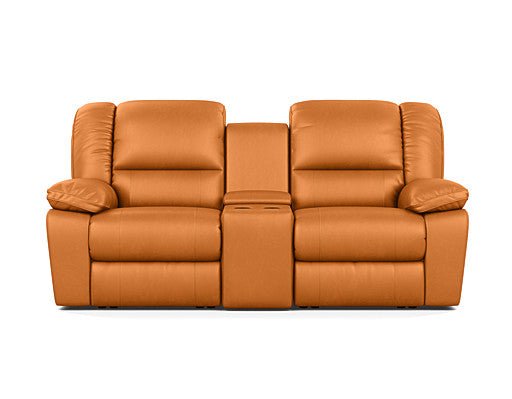 2 Seater with End Recliners and 1 Console