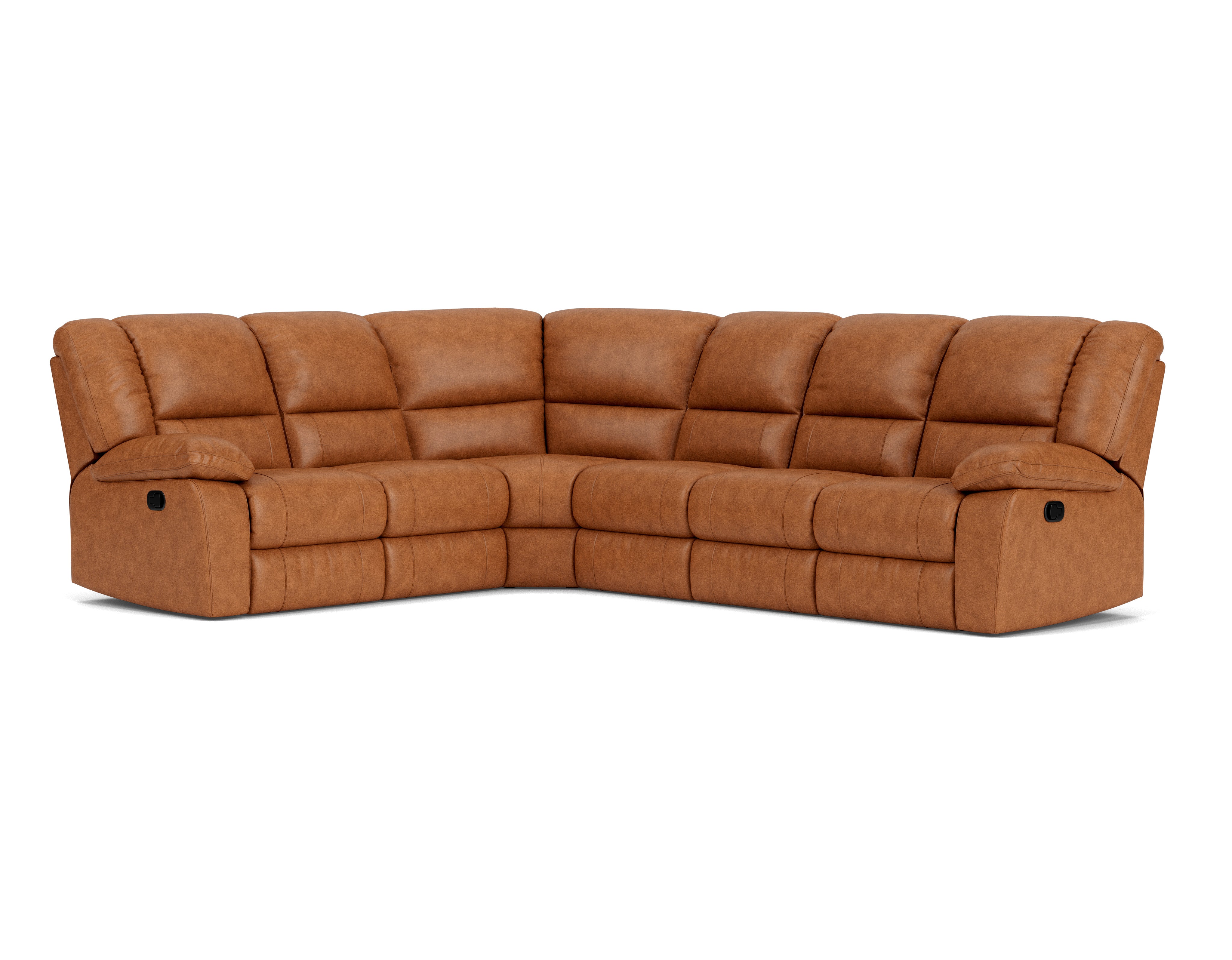 6 Seater Corner Modular with 5 Internal Recliners