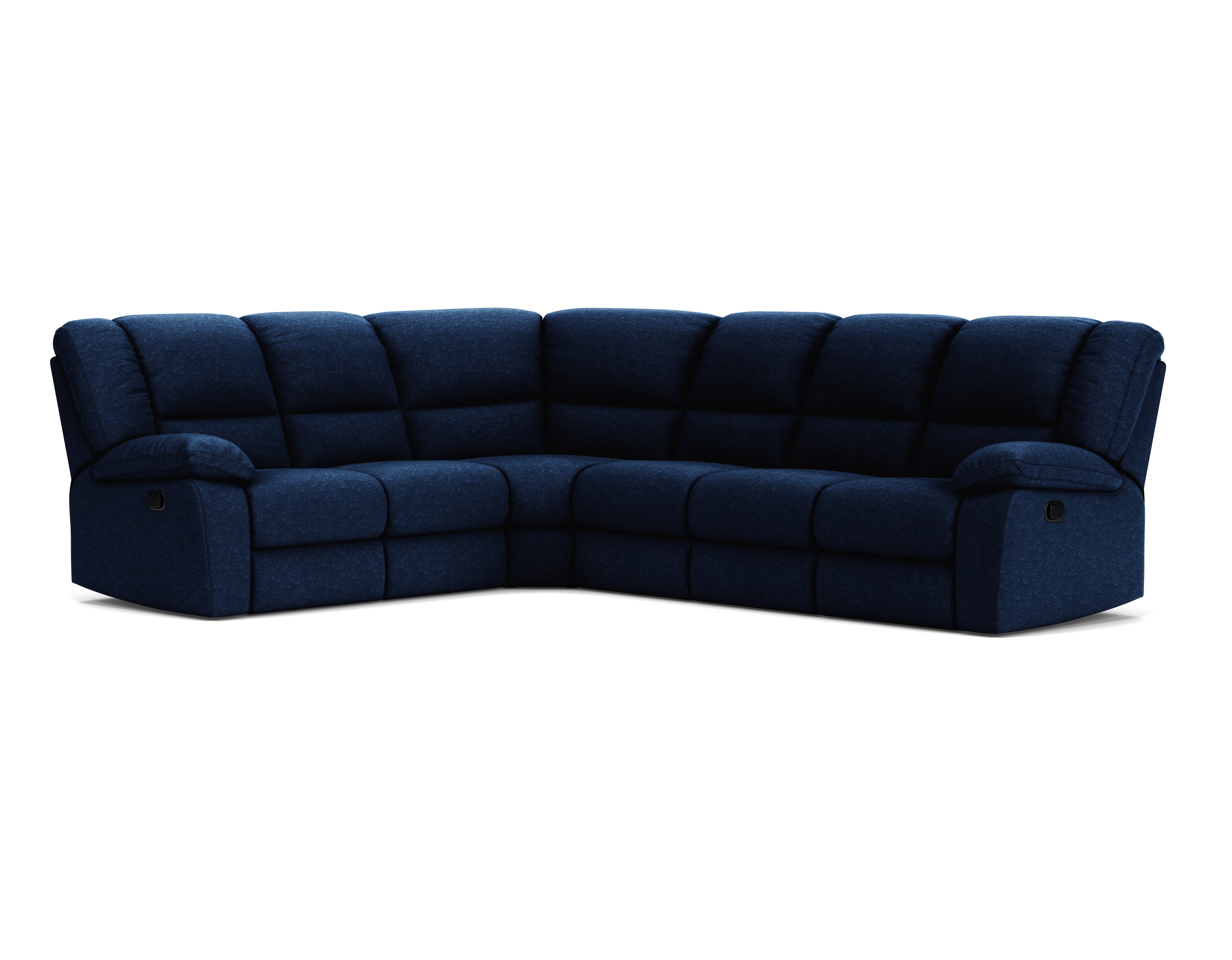 6 Seater Corner Modular with 5 Internal Recliners