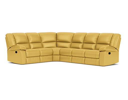 6 Seater Corner Modular with 5 Internal Recliners
