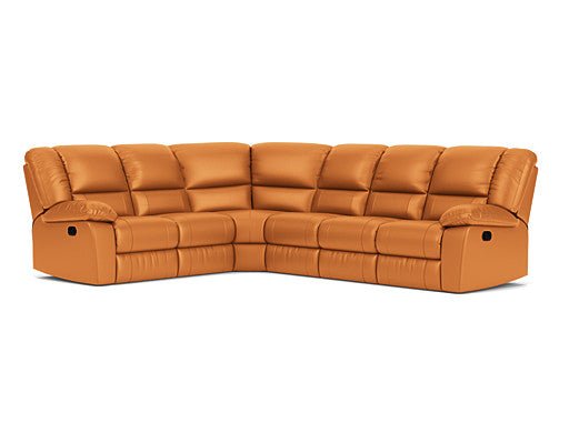 6 Seater Corner Modular with 5 Internal Recliners