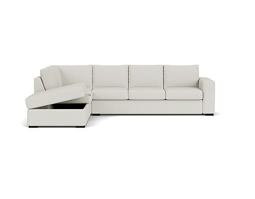 5 Seater Corner with Storage Chaise