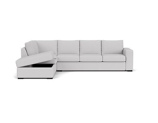 5 Seater Corner with Storage Chaise