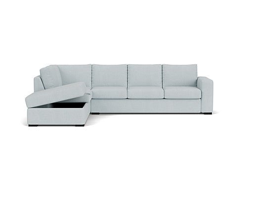 5 Seater Corner with Storage Chaise