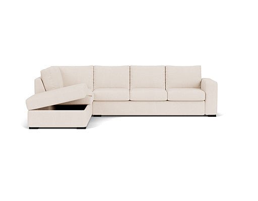 5 Seater Corner with Storage Chaise