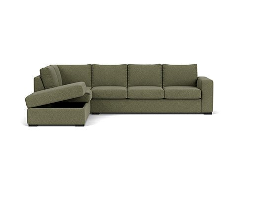 5 Seater Corner with Storage Chaise