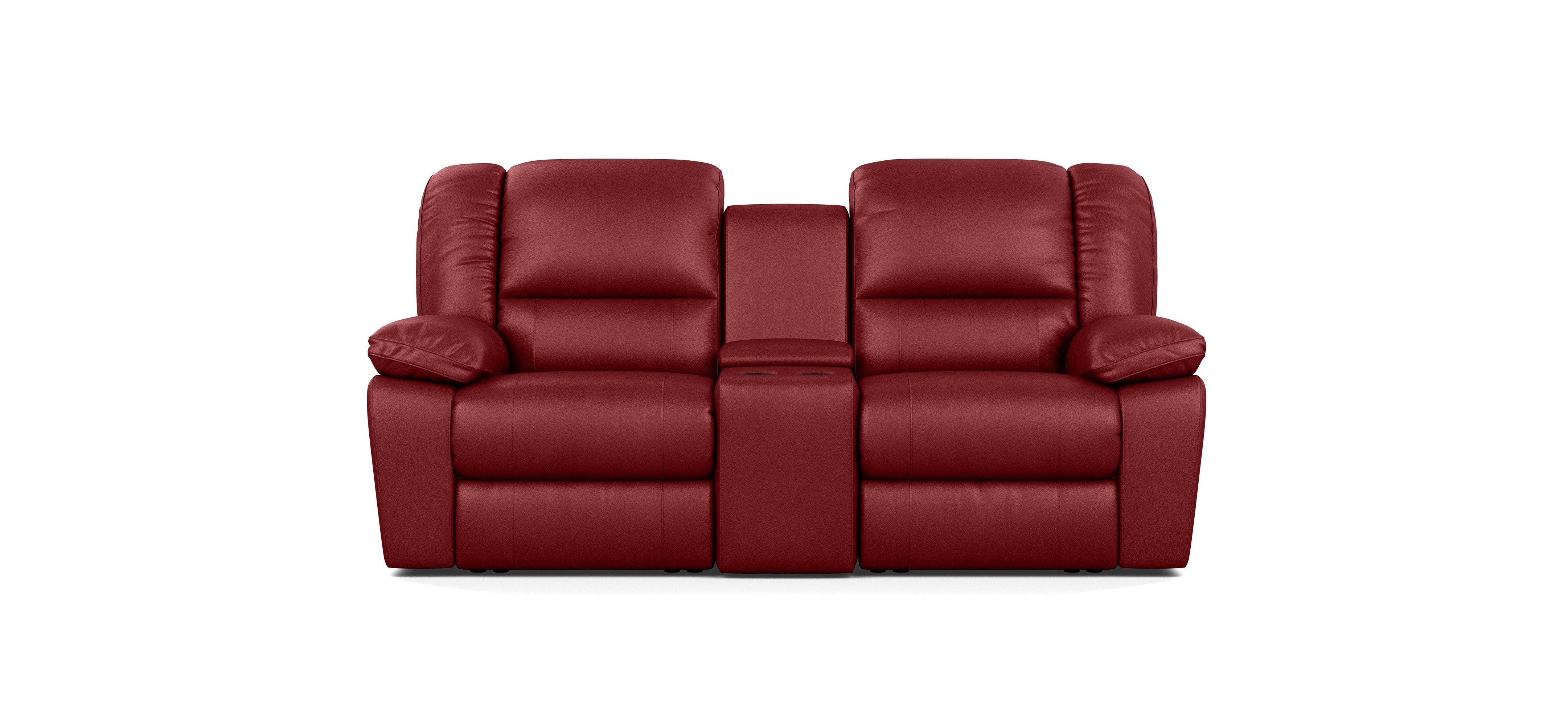 2 Seater with End Recliners and 1 Console