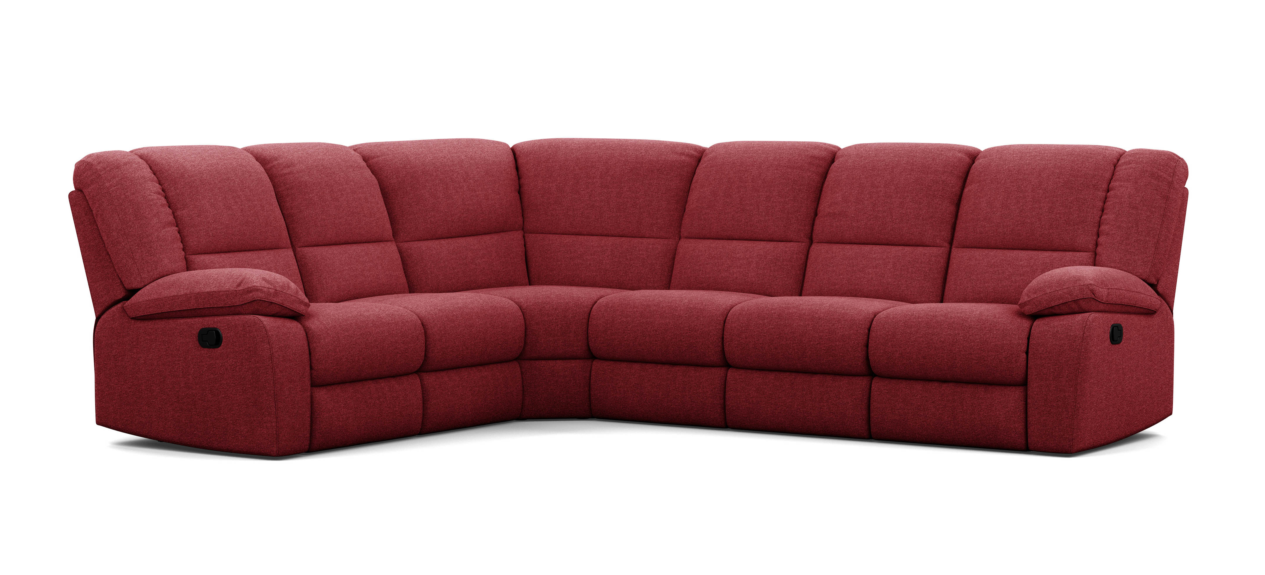 6 Seater Corner Modular with 5 Internal Recliners