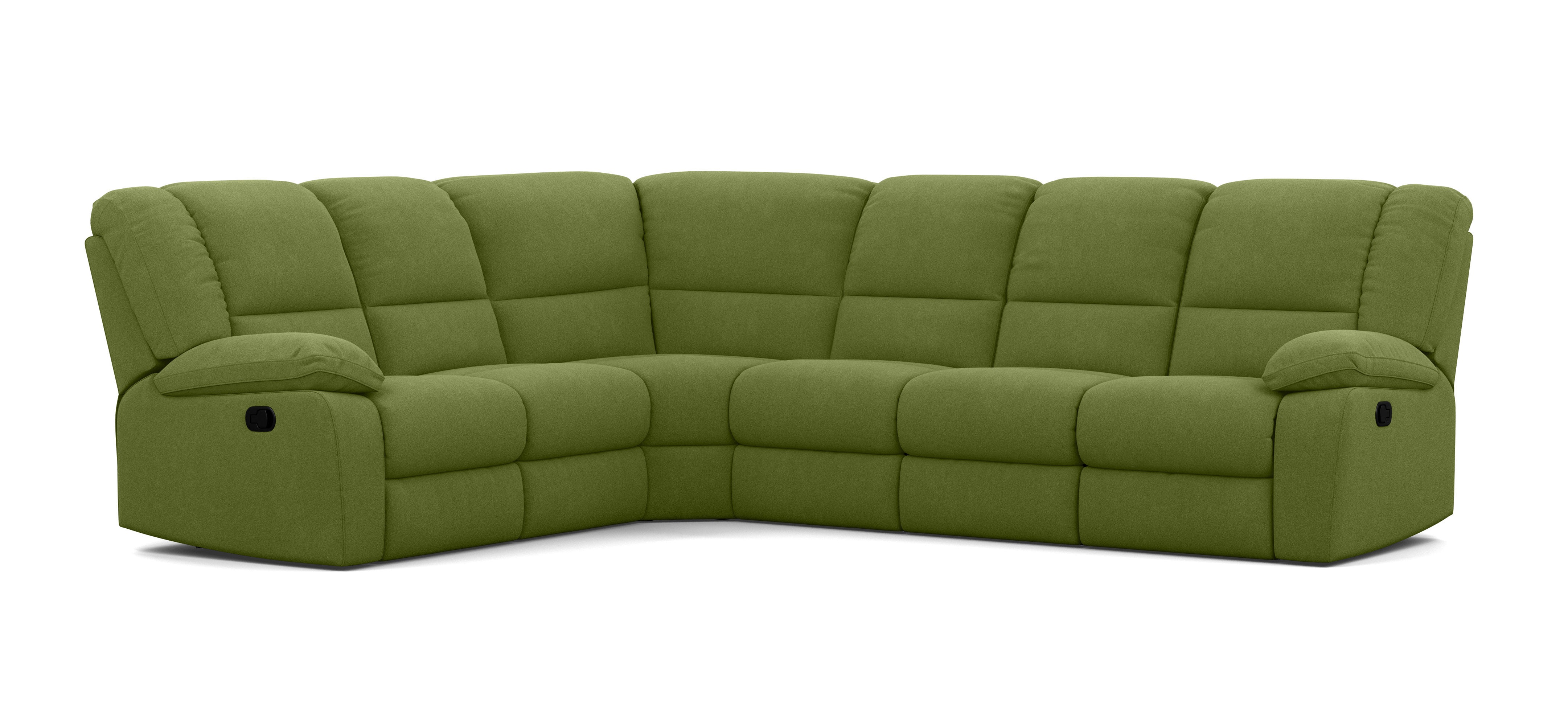 6 Seater Corner Modular with 5 Internal Recliners