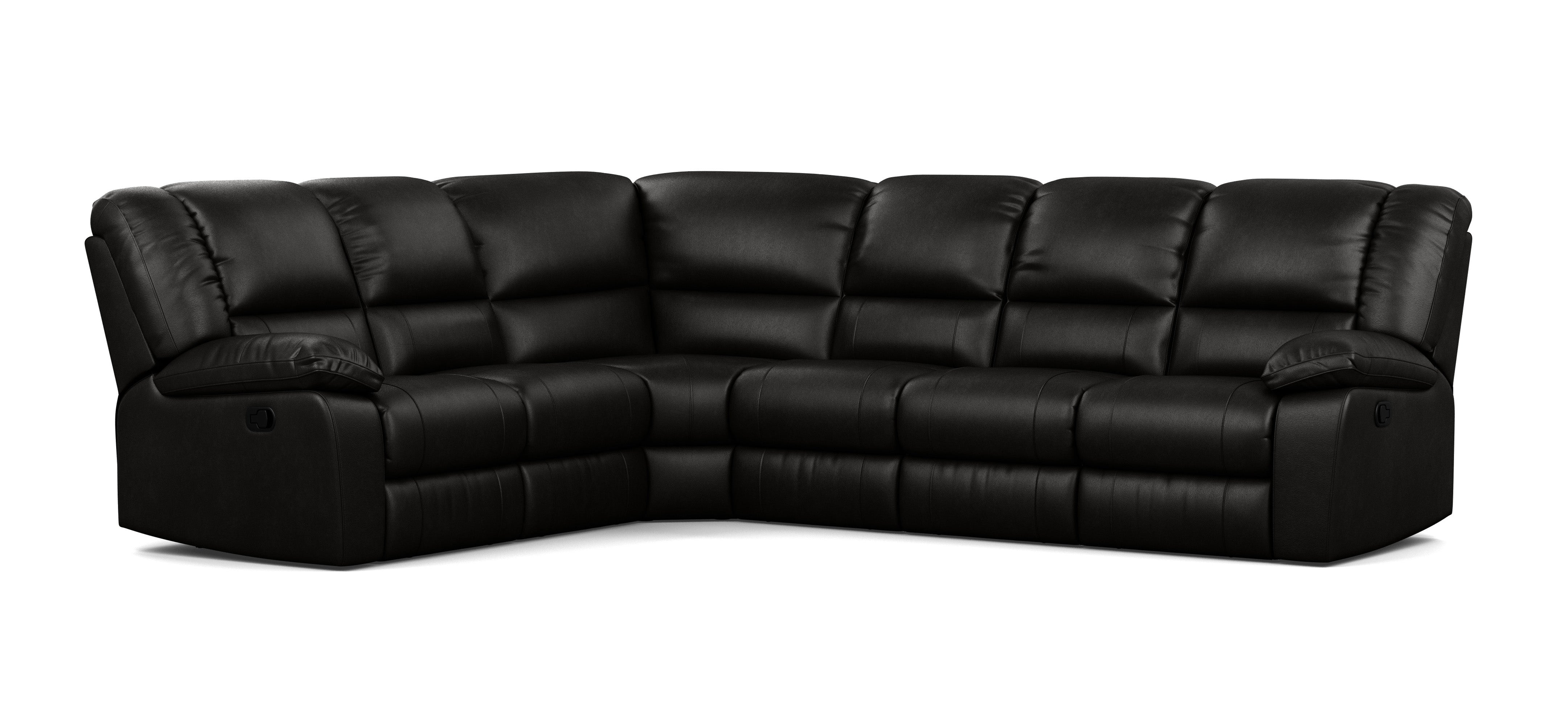 6 Seater Corner Modular with 5 Internal Recliners