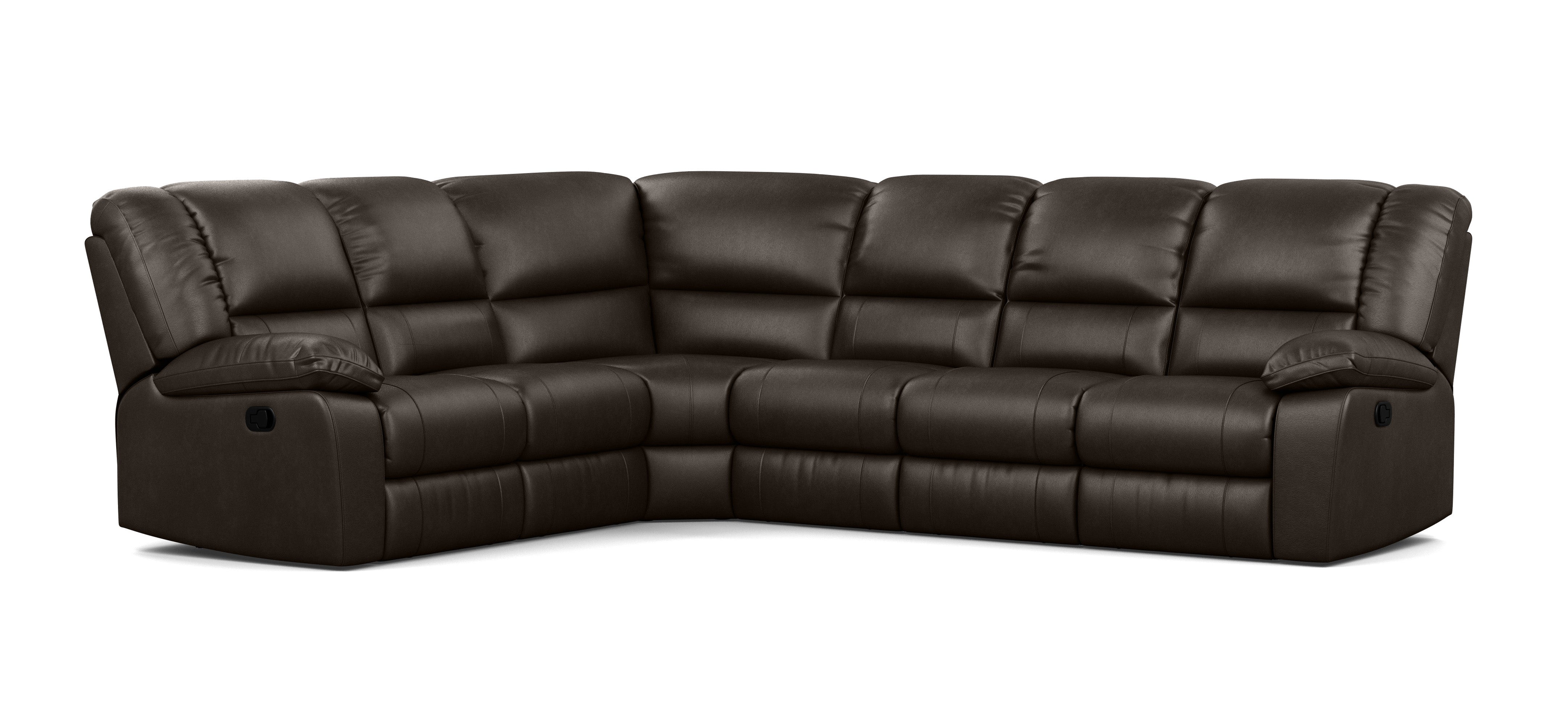 Small corner shop lounge with recliner