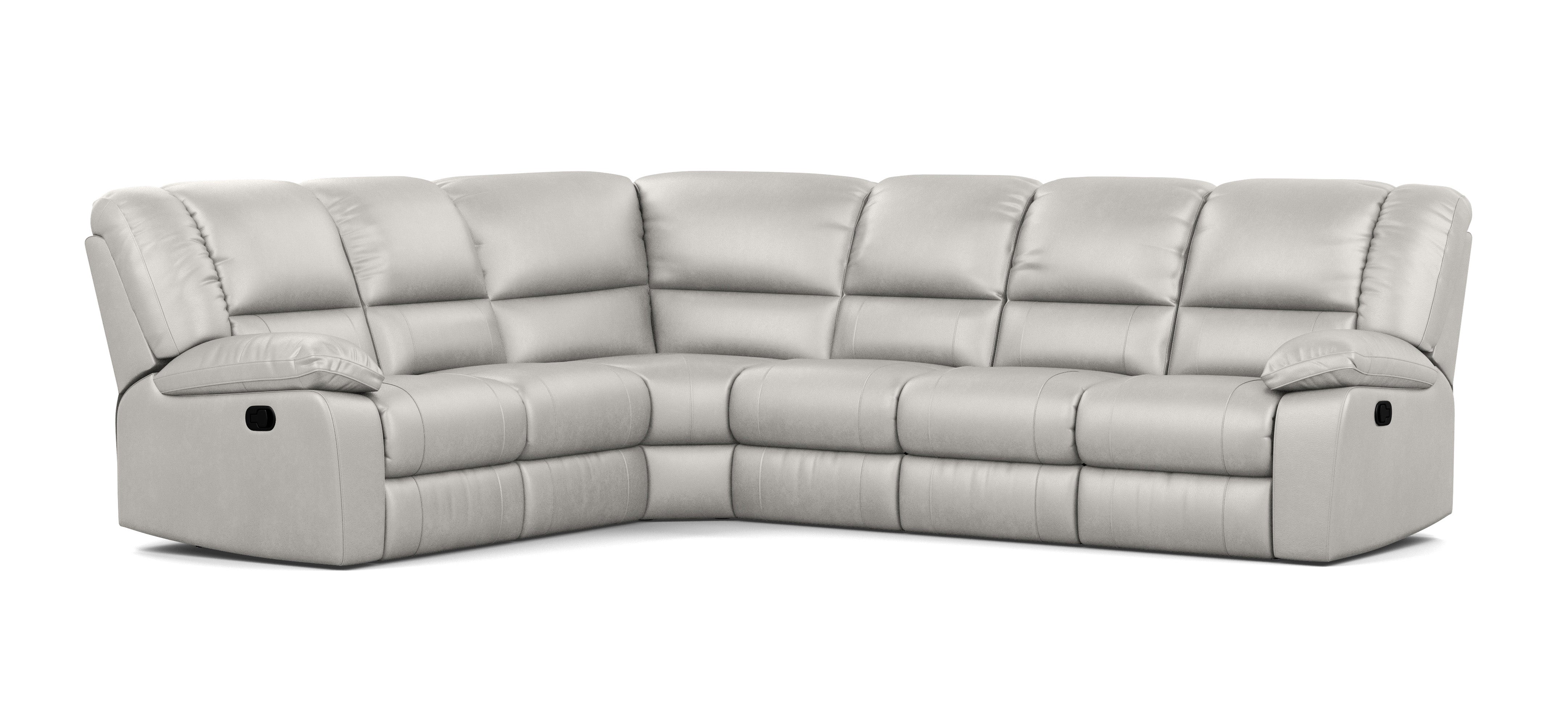 6 Seater Corner Modular with 5 Internal Recliners