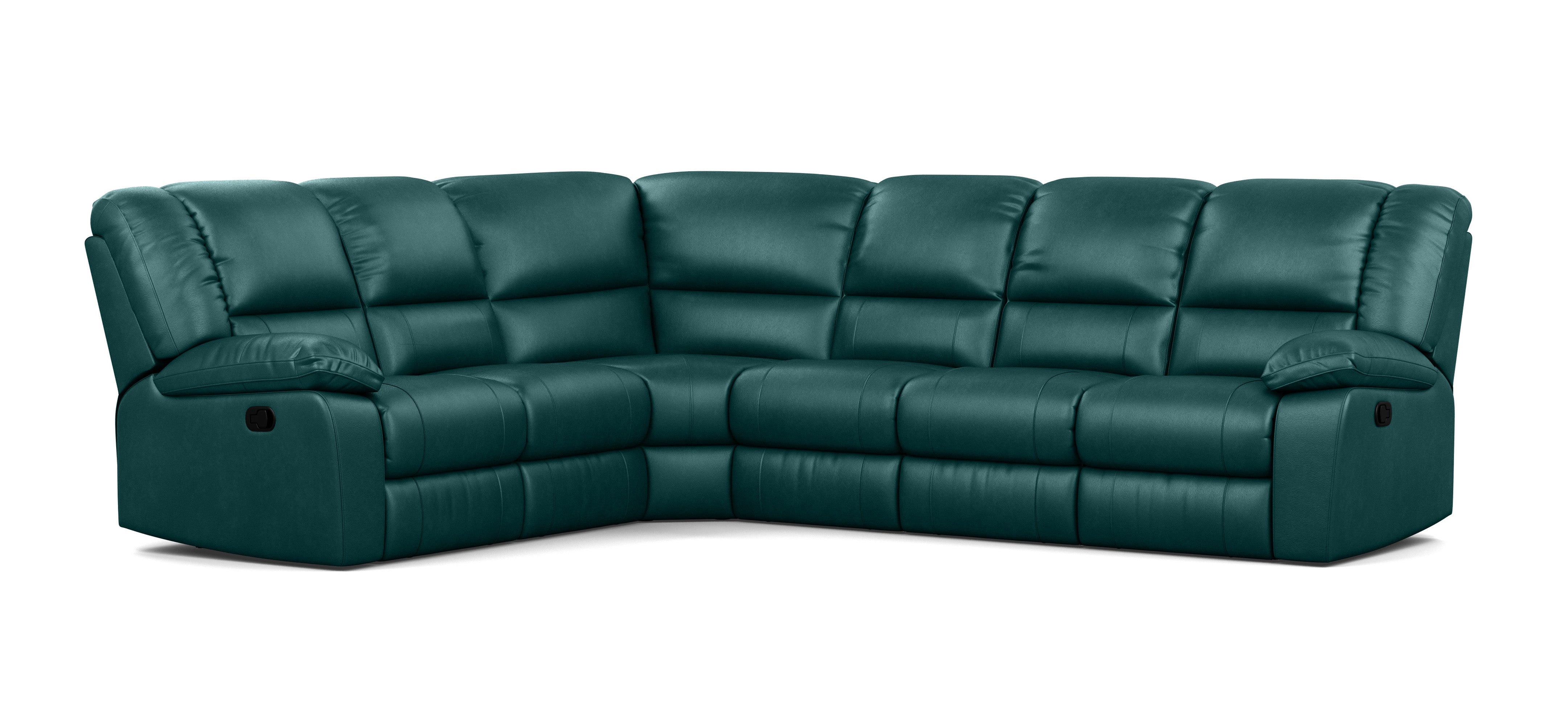 6 Seater Corner Modular with 5 Internal Recliners