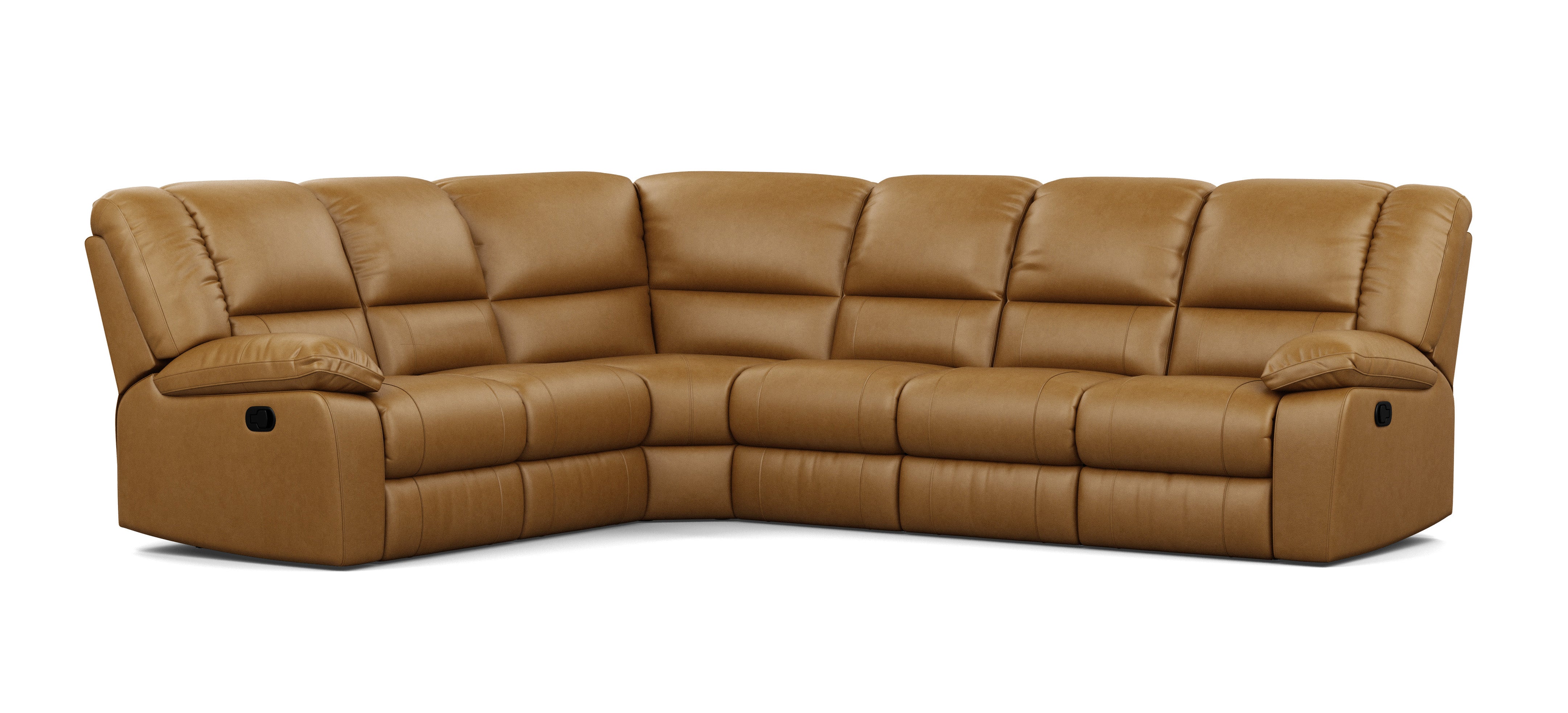 6 Seater Corner Modular with 5 Internal Recliners