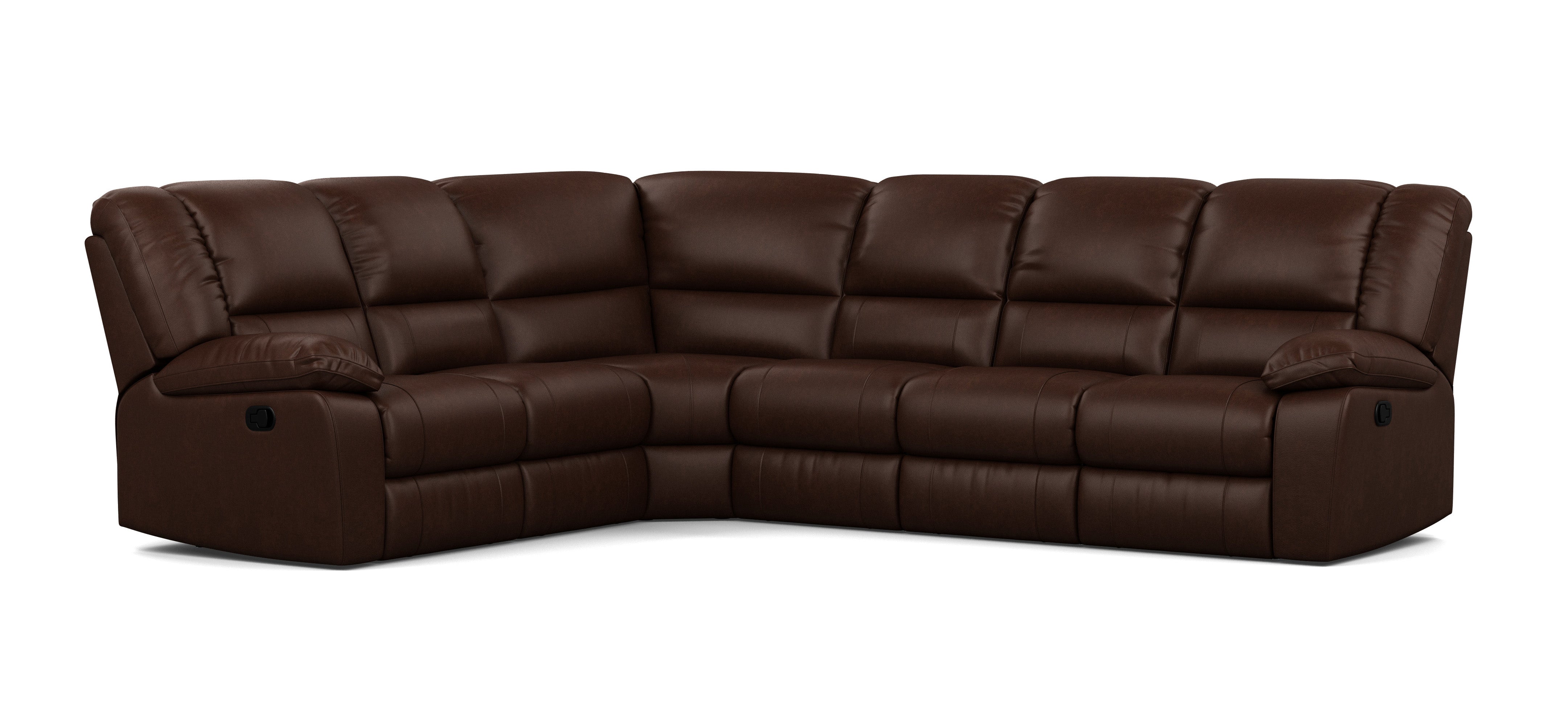6 Seater Corner Modular with 5 Internal Recliners