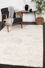 Load image into Gallery viewer, Cream Geometric Rug
