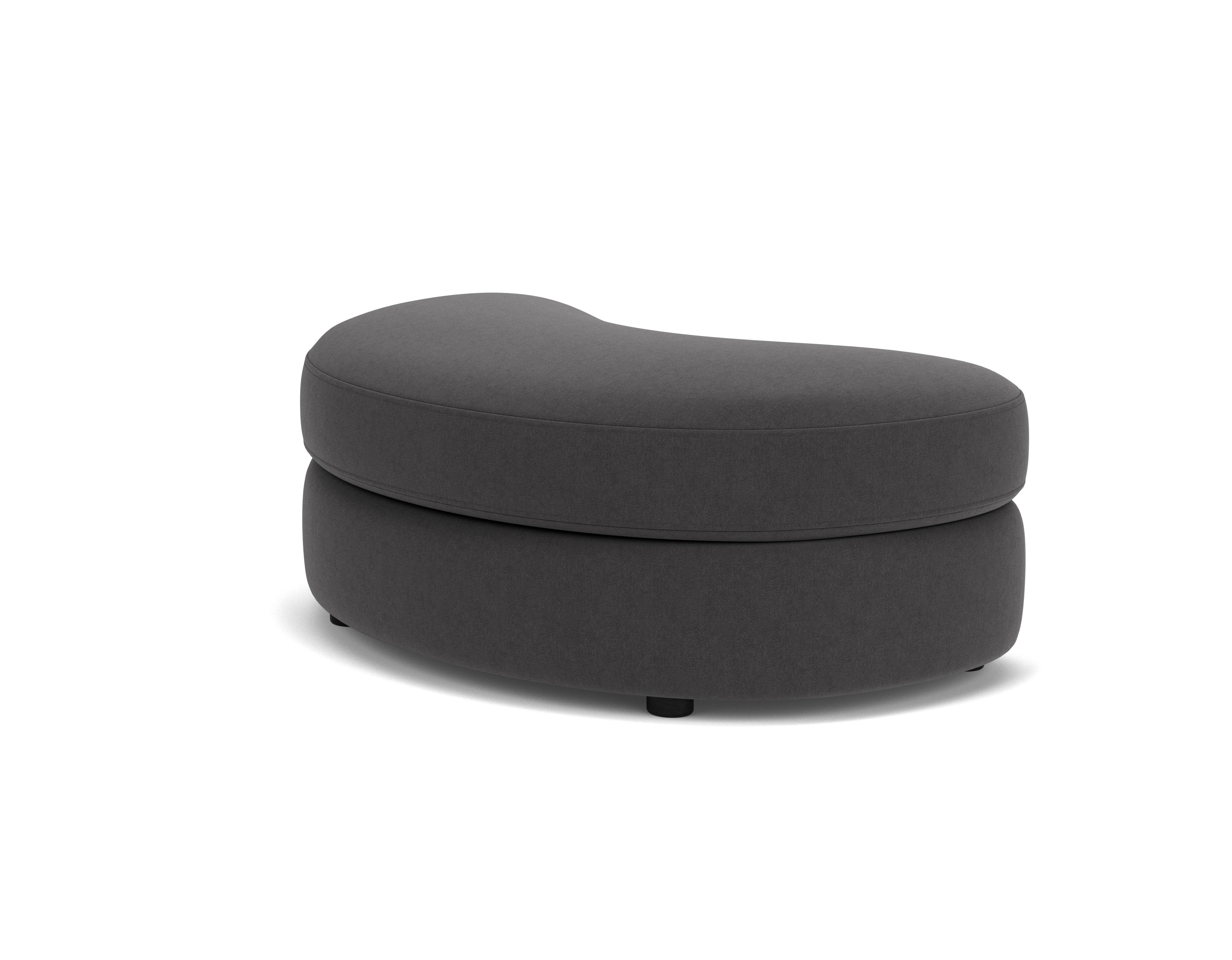 Half Moon Ottoman