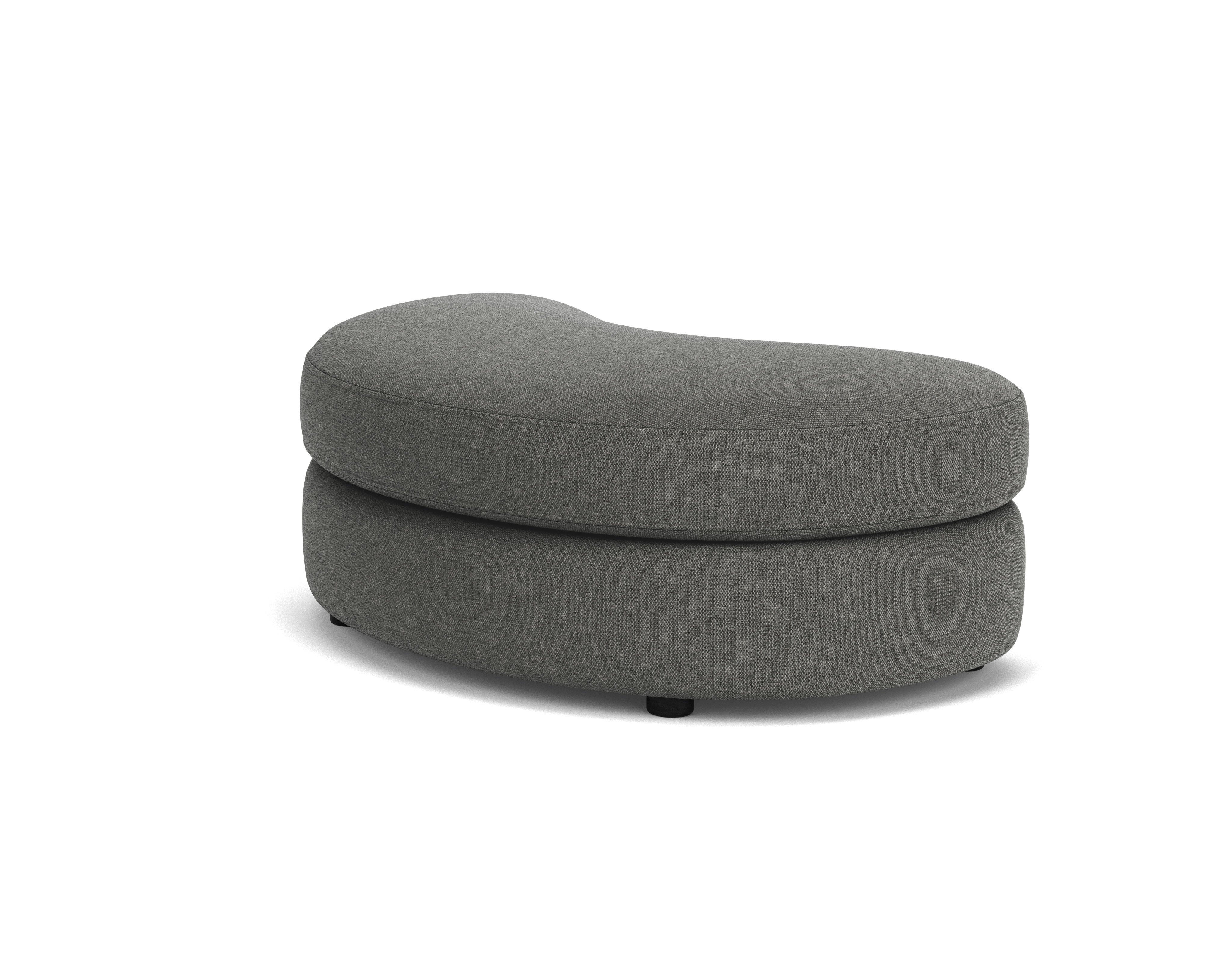 Half Moon Ottoman