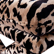Load image into Gallery viewer, Stool - Linen Ottoman
