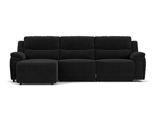 3.5 Seater Chaise with End Electric Recliner