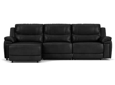 3.5 Seater Chaise with End Electric Recliner