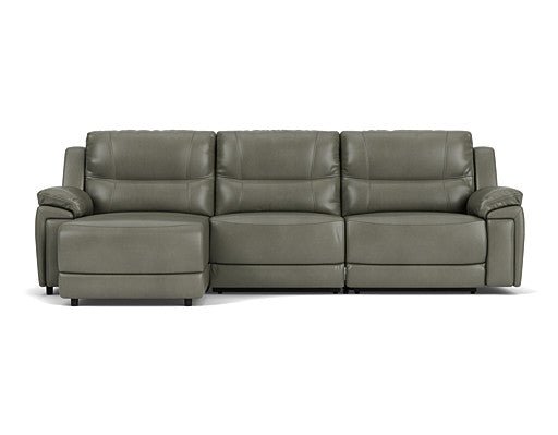 3.5 Seater Chaise with End Electric Recliner