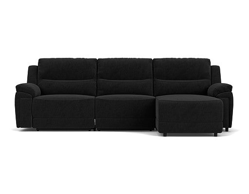 3.5 Seater Chaise with End Electric Recliner
