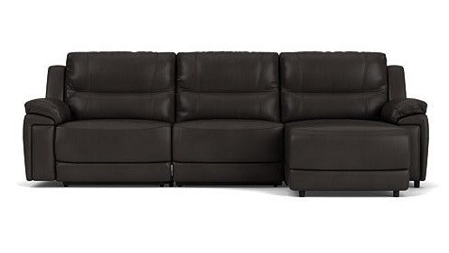 3.5 Seater Chaise with End Electric Recliner