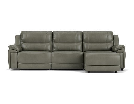3.5 Seater Chaise with End Electric Recliner