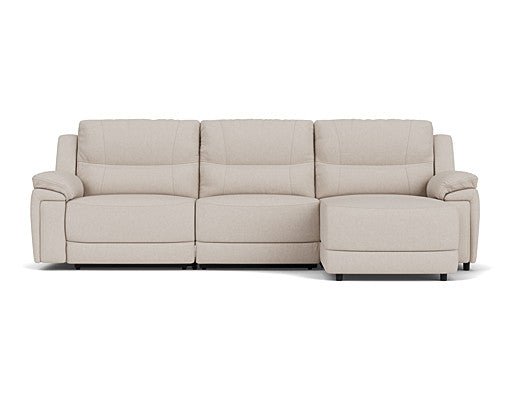 3.5 Seater Chaise with End Electric Recliner