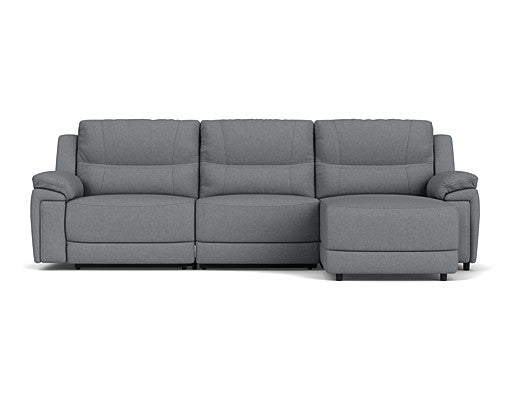 3.5 Seater Chaise with End Electric Recliner