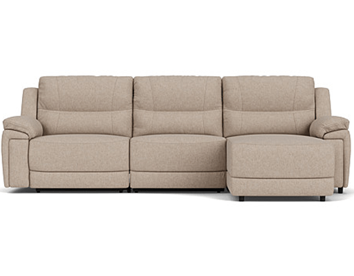 3.5 Seater Chaise with End Electric Recliner