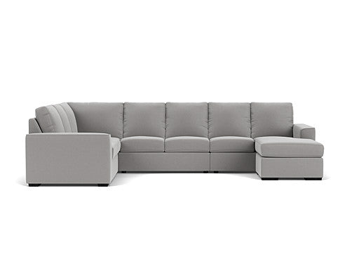 Urban 7 Seater Corner Modular Lounge with Reversible Chaise Lounges Plus