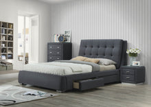 Load image into Gallery viewer, Vara Bed with Tall Boy and Bedside Table
