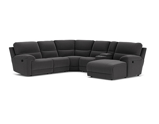 5.5 Seater Corner with Console and Chaise