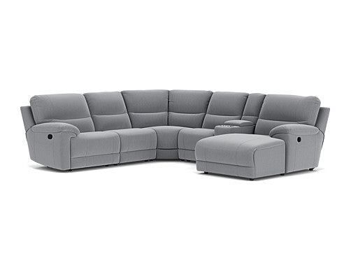 5.5 Seater Corner with Console and Chaise