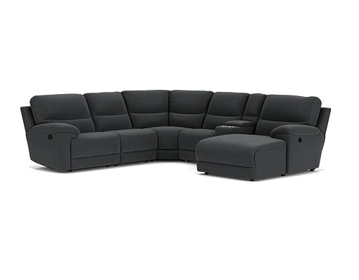 5.5 Seater Corner with Console and Chaise