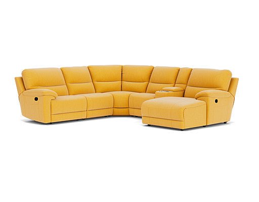 5.5 Seater Corner with Console and Chaise