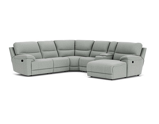 5.5 Seater Corner with Console and Chaise