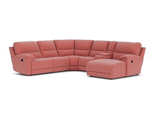 5.5 Seater Corner with Console and Chaise