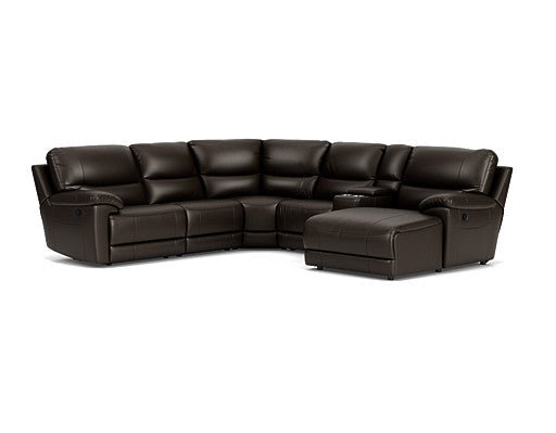 5.5 Seater Corner with Console and Chaise