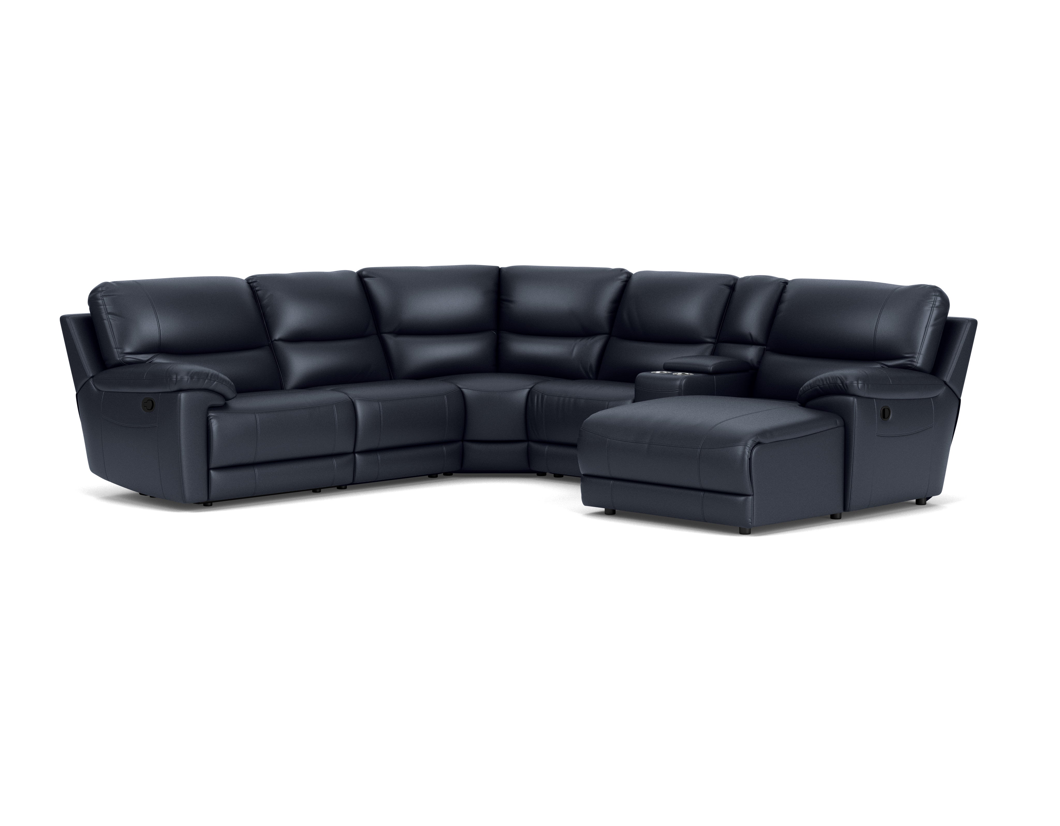 5.5 Seater Corner with Console and Chaise