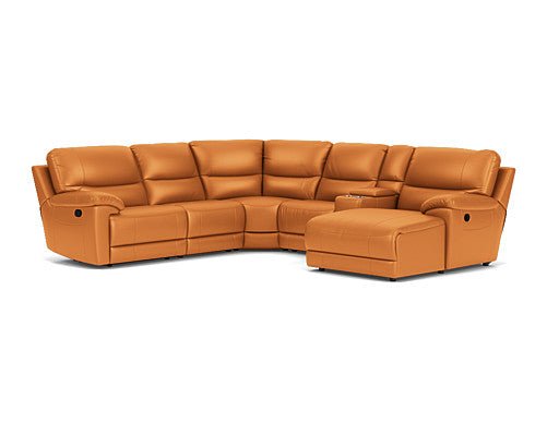 5.5 Seater Corner with Console and Chaise