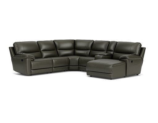 5.5 Seater Corner with Console and Chaise