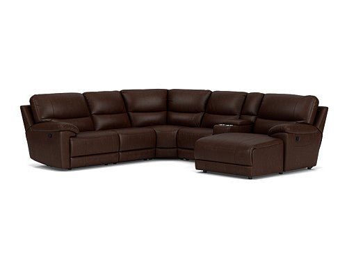 5.5 Seater Corner with Console and Chaise