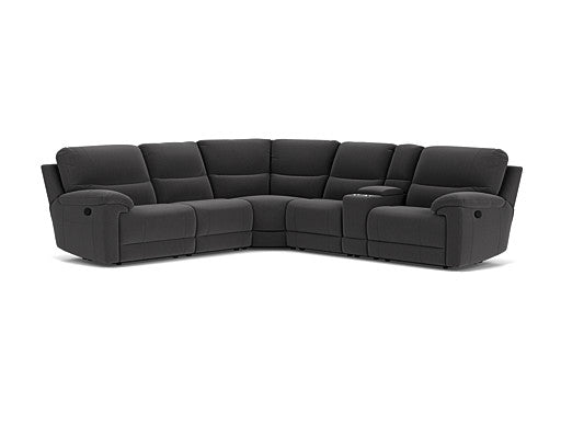5 Seater Corner with Console and End Recliners