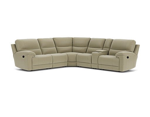 5 Seater Corner with Console and End Recliners
